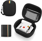 Hard EVA case is waterproof, shockproof, durable. It looks stylish and easy to clean The album is made from high quality PC material to prevent scratches and breakage. The unique elastic rainbow strip fixing design is fresh and lively.